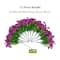14" UV Resistant Artificial Morning Glory Bushes, 12ct.